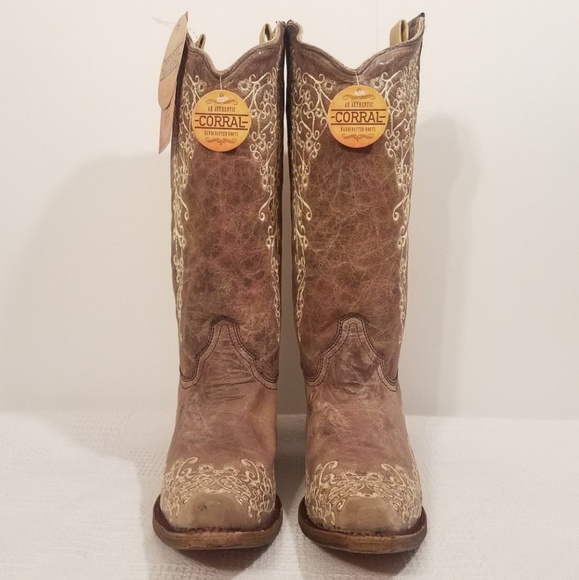 🆕️CORRAL HANDCRAFTED WESTERN BOOTS, SIZES 6 & 11 - Picture 5 of 8